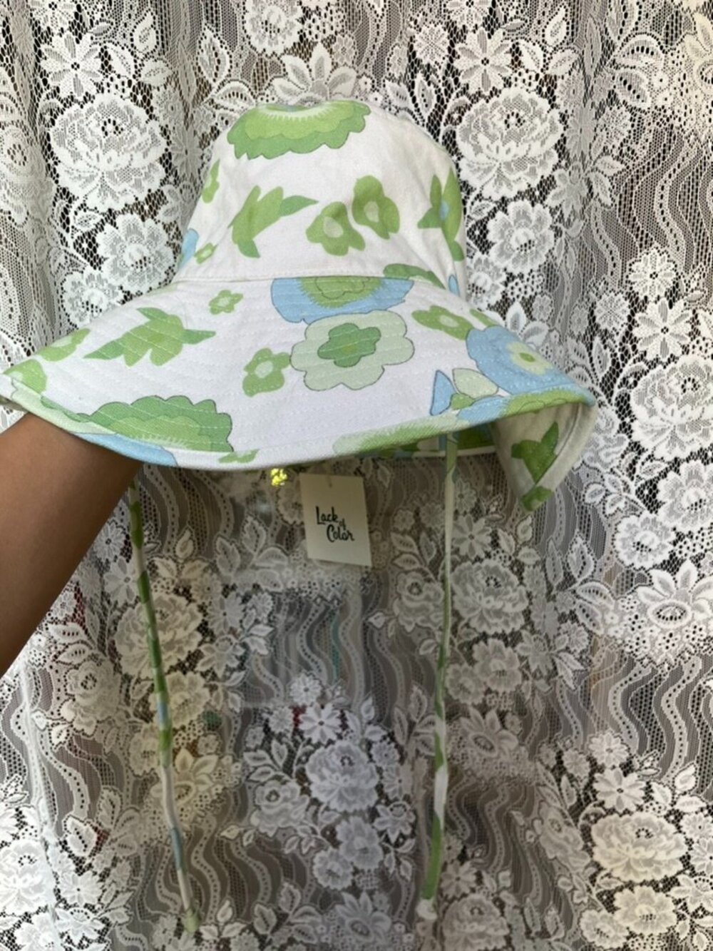 Lack of Color Retro Green Holiday Bucket Hat - Picture 1 of 5